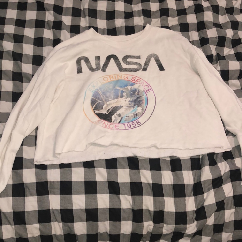 Target Cropped Sweatshirt